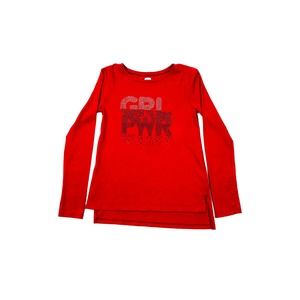 GAP Kids Long Sleeve Shirt Red Size L